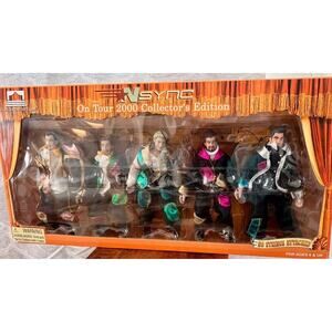 Rare NSYNC On Tour 2000 Collector Edition Marionette Dolls “No Strings Attached”